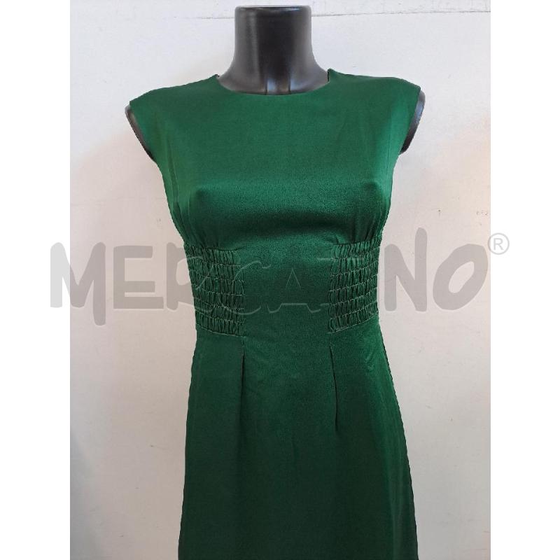 VESTITO DONNA INTREND VERDE INTERNO ROSA | Mercatino dell'Usato Catanzaro 2