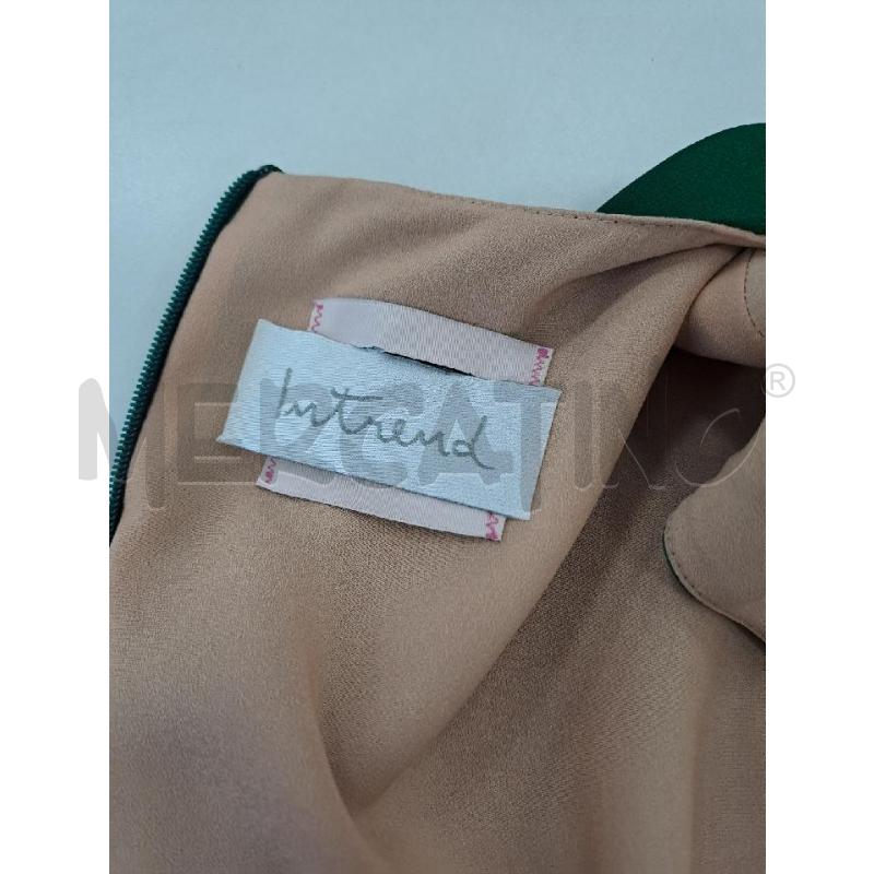 VESTITO DONNA INTREND VERDE INTERNO ROSA | Mercatino dell'Usato Catanzaro 4