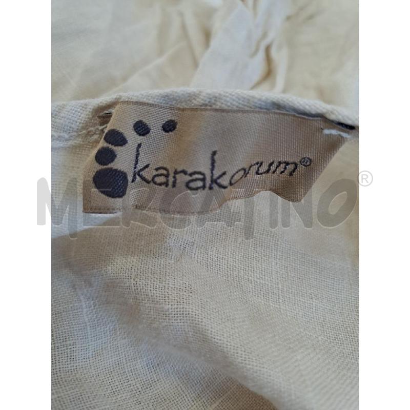 VESTITO DONNA KARAKORUM BEIGE LINO MCORTA  | Mercatino dell'Usato Catanzaro 4