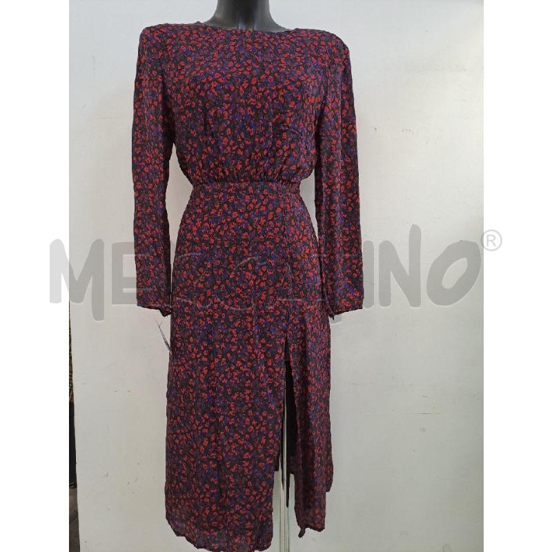 VESTITO DONNA KOOKAI NERO FIORI ROSSO BLU  | Mercatino dell'Usato Catanzaro 1