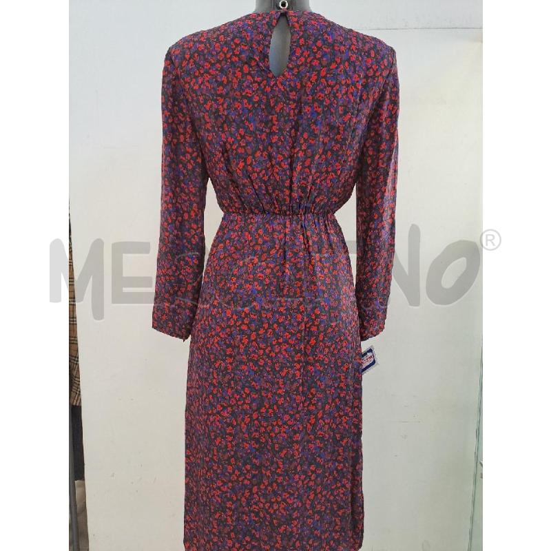 VESTITO DONNA KOOKAI NERO FIORI ROSSO BLU  | Mercatino dell'Usato Catanzaro 3