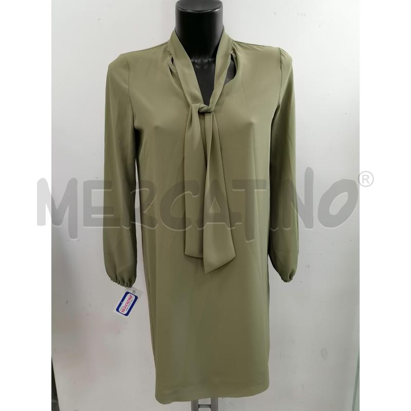 VESTITO DONNA LANACAPRINA VERDE OLIVO | Mercatino dell'Usato Catanzaro 1
