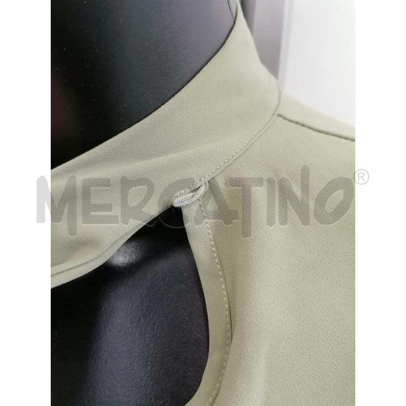 VESTITO DONNA LANACAPRINA VERDE OLIVO | Mercatino dell'Usato Catanzaro 2