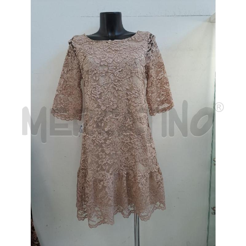 VESTITO DONNA LE FATE RICAMO ROSA MCORTA | Mercatino dell'Usato Catanzaro 1