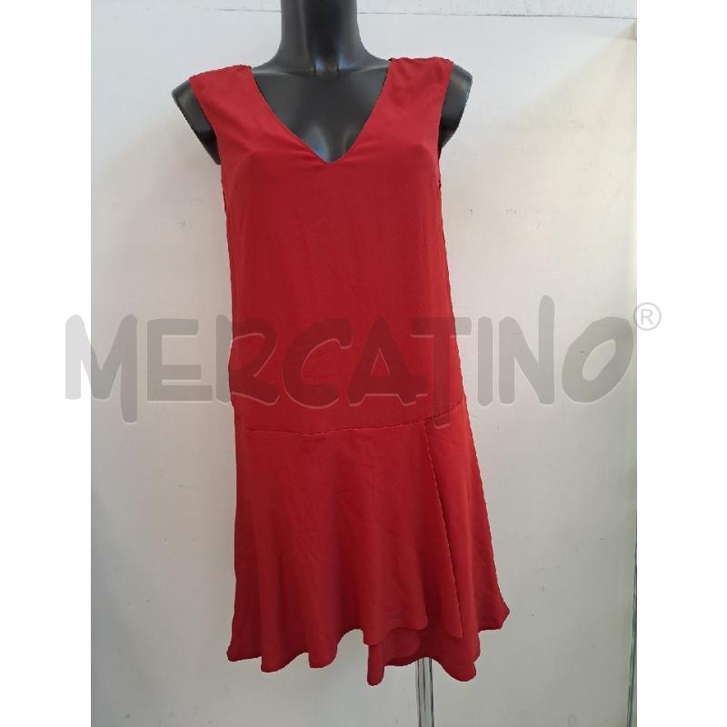 VESTITO DONNA LOVE MOSCHINO ROSSO | Mercatino dell'Usato Catanzaro 1