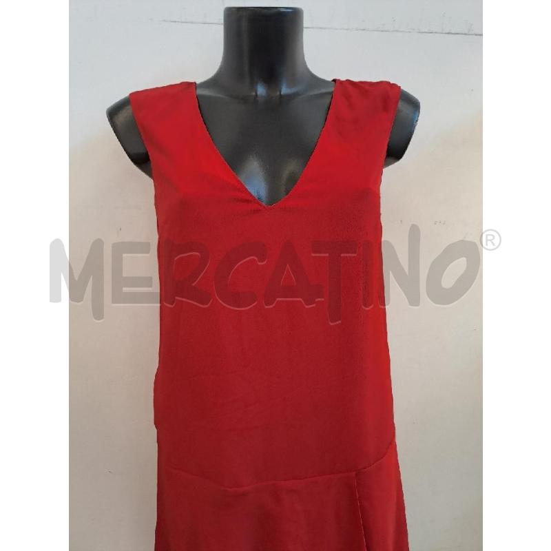 VESTITO DONNA LOVE MOSCHINO ROSSO | Mercatino dell'Usato Catanzaro 2