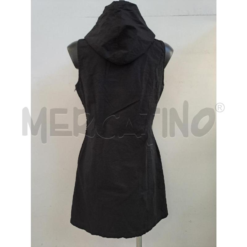 VESTITO DONNA MAX&CO NERO COTONE CAPPUCCIO | Mercatino dell'Usato Catanzaro 3