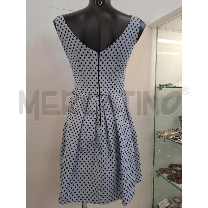 VESTITO DONNA PINKO CELESTE POIS NERO | Mercatino dell'Usato Catanzaro 3
