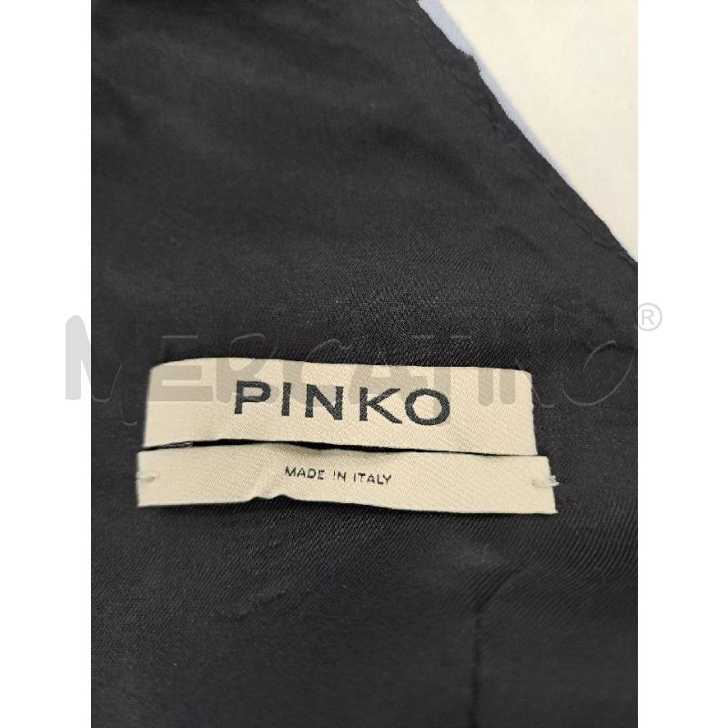 VESTITO DONNA PINKO CELESTE POIS NERO | Mercatino dell'Usato Catanzaro 4
