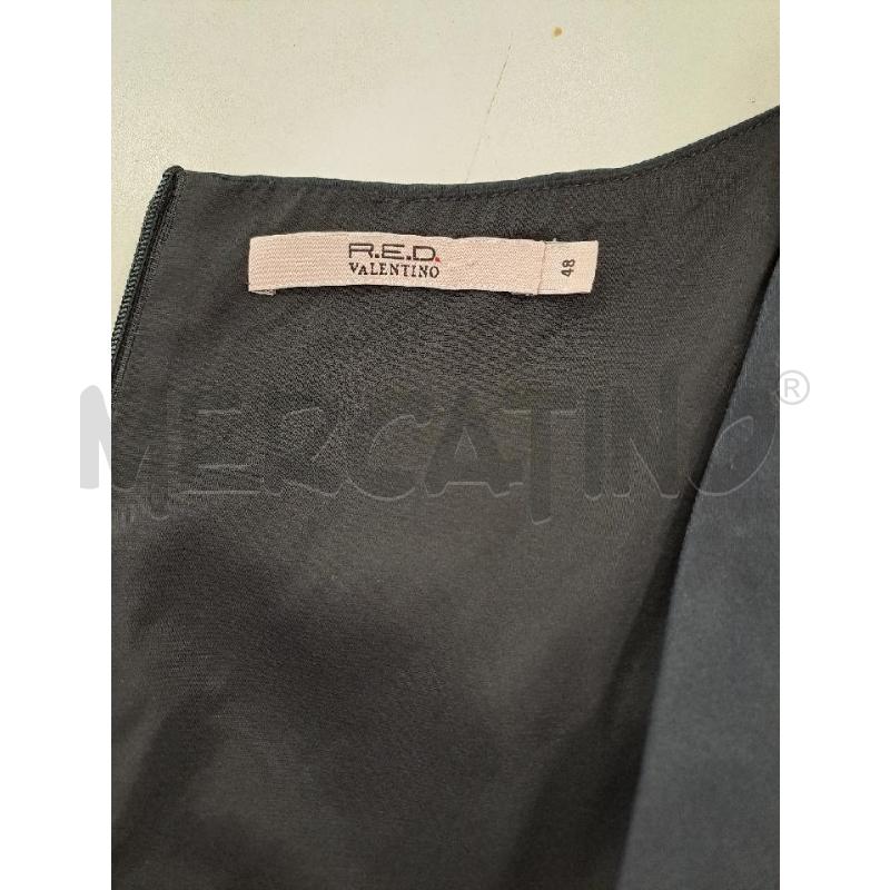 VESTITO DONNA RED VALENTINO BLU SCOLLO SCOLLO V ARRICCIATO  | Mercatino dell'Usato Catanzaro 4