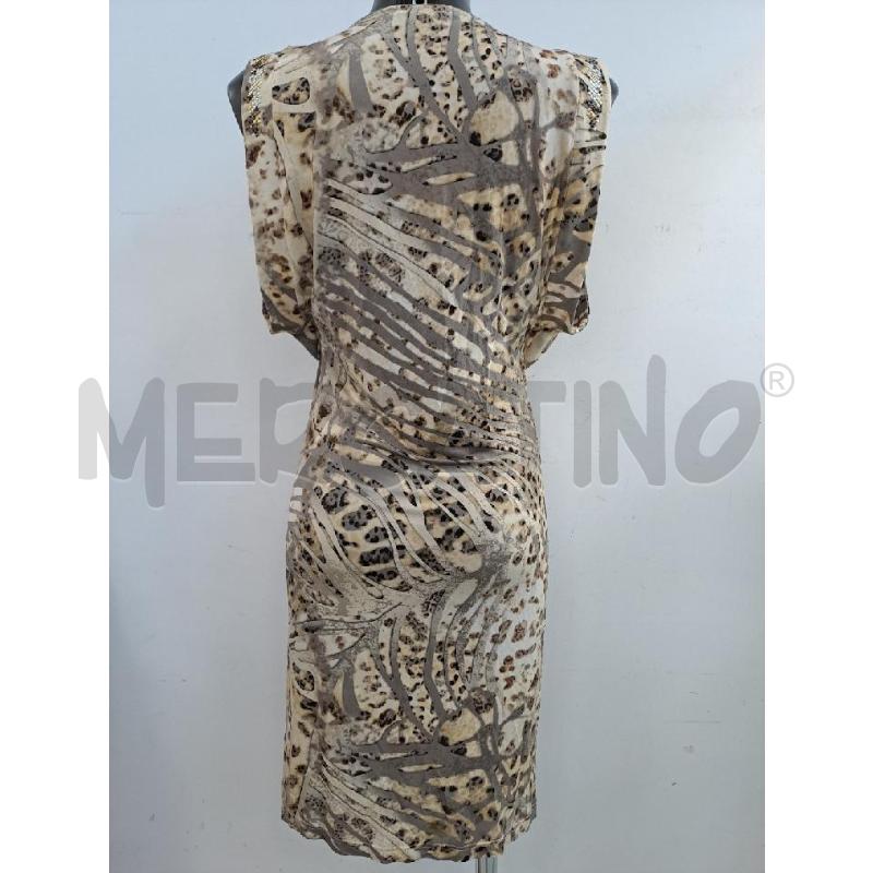 VESTITO DONNA ROCCO BAROCCO MACULATO COLLO MORBIDO GIROMANICA QUADRI  | Mercatino dell'Usato Catanzaro 4