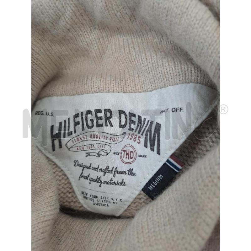 VESTITO DONNA TOMMY HILFIGER BEIGE TASCHE  | Mercatino dell'Usato Catanzaro 5