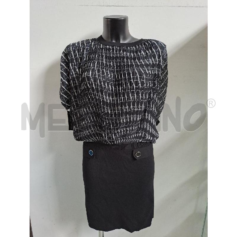 VESTITO DONNA TWINSET ACTITUDE NERO VELATO A  | Mercatino dell'Usato Catanzaro 1