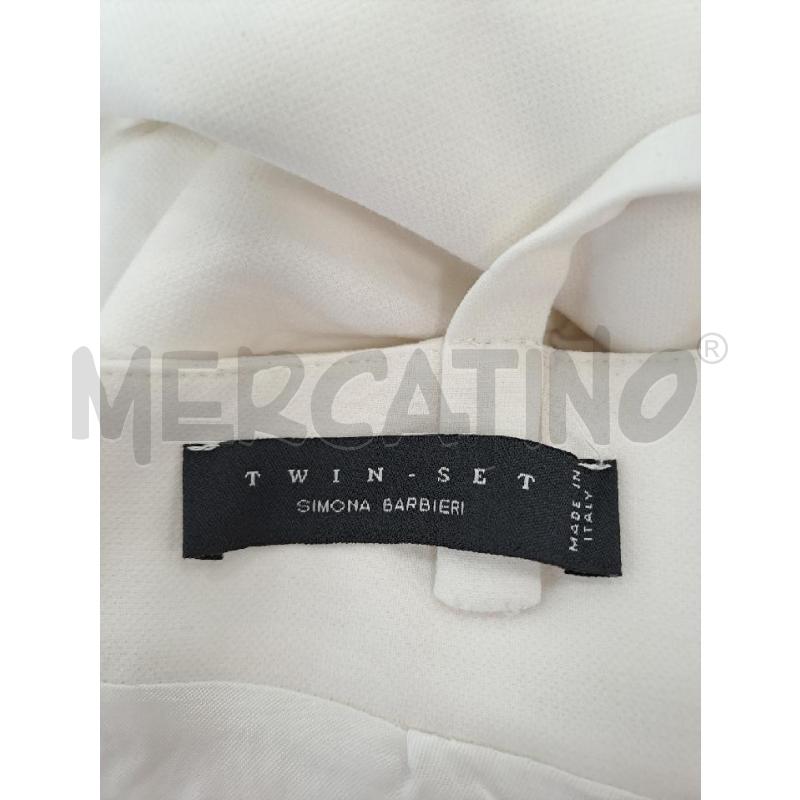 VESTITO DONNA TWINSET BIANCO FIOCCO CERNIERA RETRO | Mercatino dell'Usato Catanzaro 4