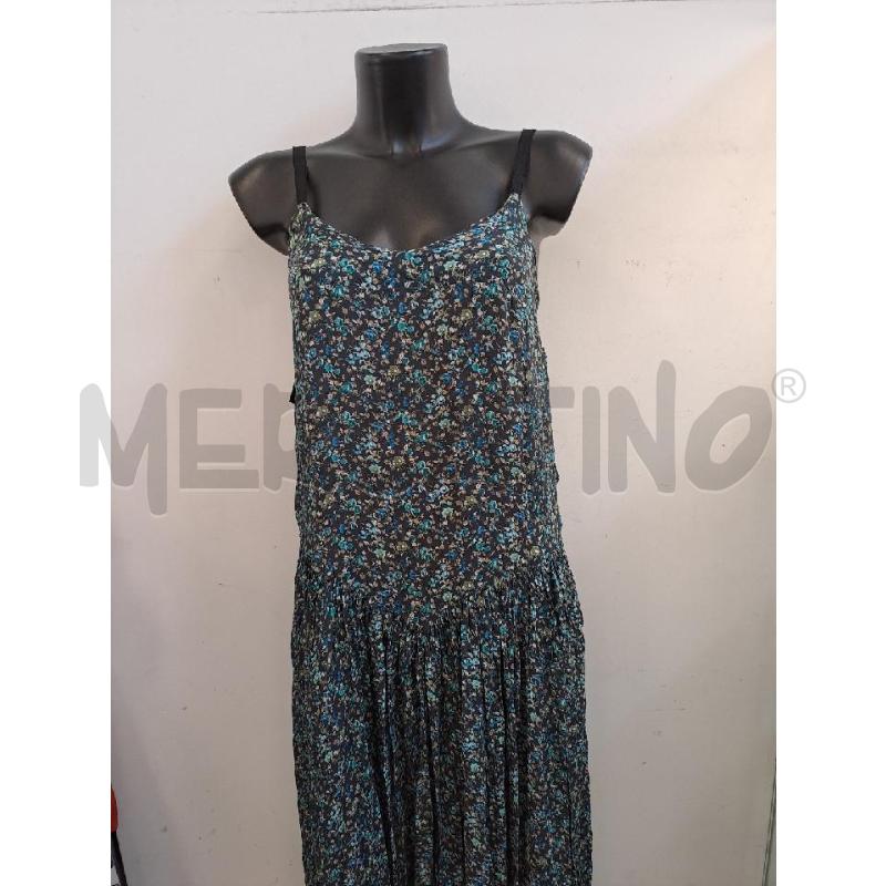 VESTITO DONNA TWINSET BLU FIORELINI AZZURRO | Mercatino dell'Usato Catanzaro 2