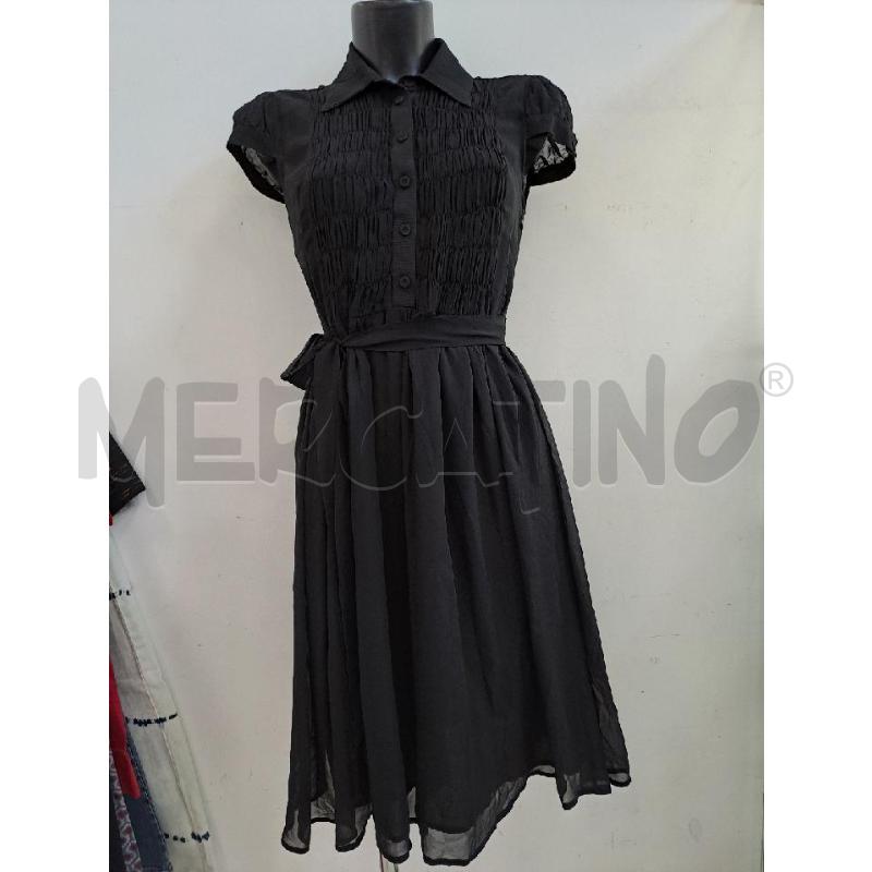 VESTITO DONNA TWINSET NERO VELATO  | Mercatino dell'Usato Catanzaro 1
