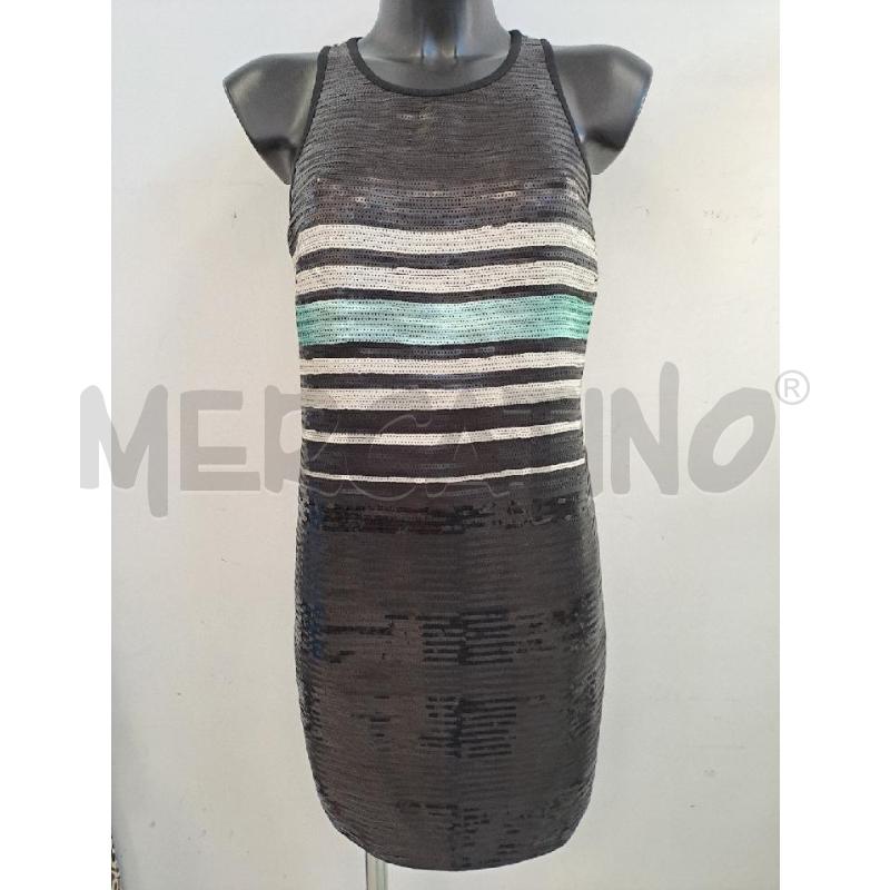 VESTITO DONNA TWINSET PAIETTATO NERO VERDE BEIGE  | Mercatino dell'Usato Catanzaro 1