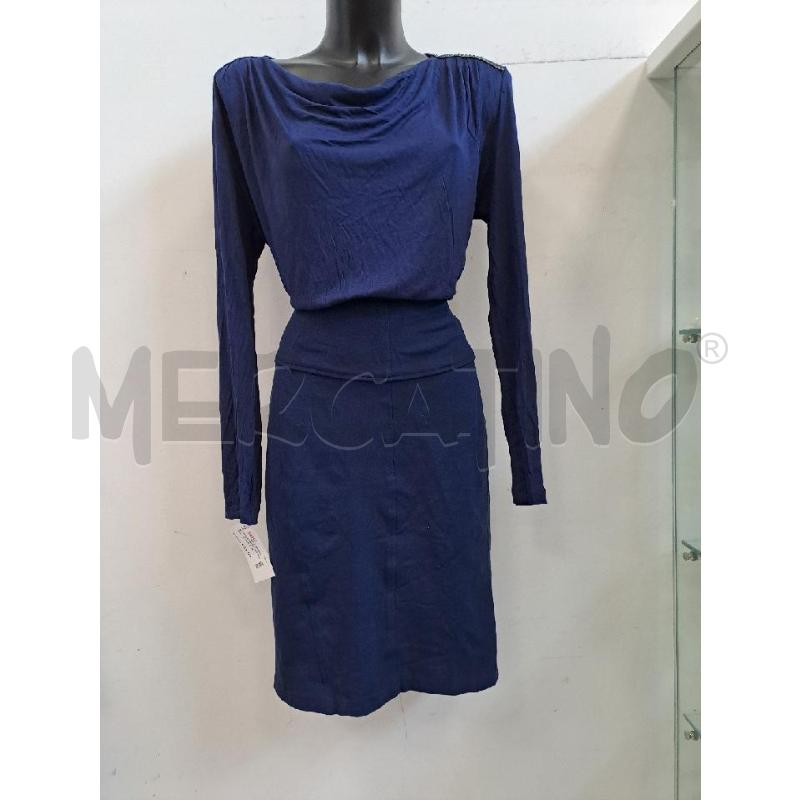 VESTITO DONNA VERSACE BLU STRASS SPALLA  | Mercatino dell'Usato Catanzaro 1