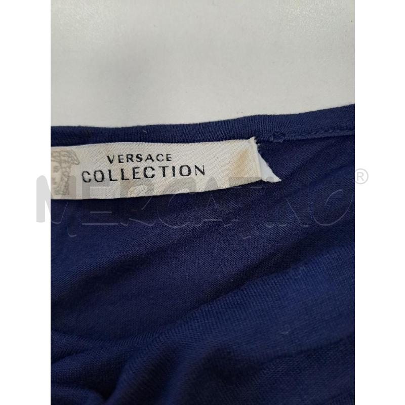 VESTITO DONNA VERSACE BLU STRASS SPALLA  | Mercatino dell'Usato Catanzaro 4