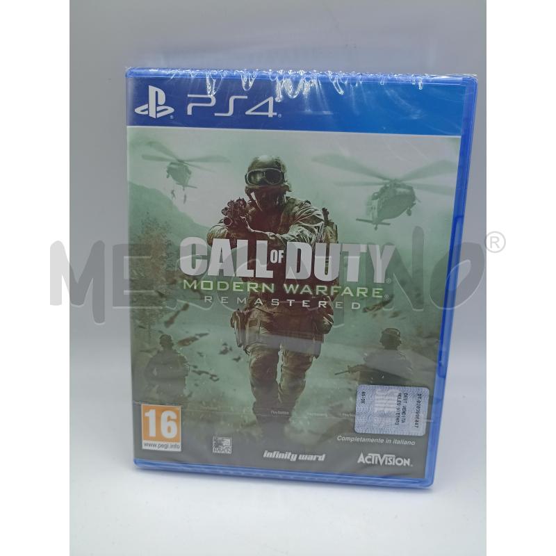 VIDEO GIOCO CALL OF DUTY MODERN WARFARE REMASTERED SIGILLATO PS4