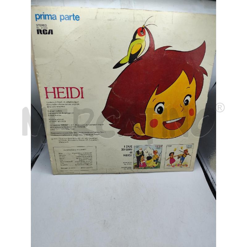 VINILE 33 GIRI HEIDO PRIMA PARTE | Mercatino dell'Usato Catanzaro 2