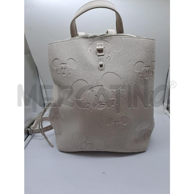 ZAINO DONNA DESIGUAL BEIGE TOPOLINO  | Mercatino dell'Usato Catanzaro 1