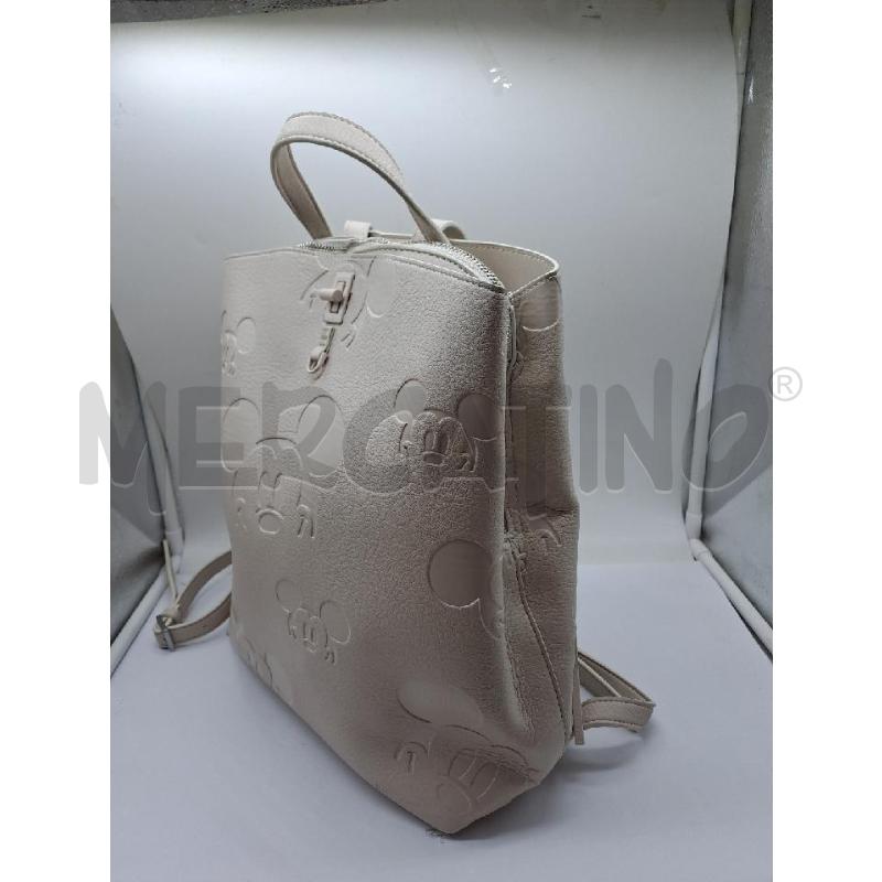 ZAINO DONNA DESIGUAL BEIGE TOPOLINO  | Mercatino dell'Usato Catanzaro 2