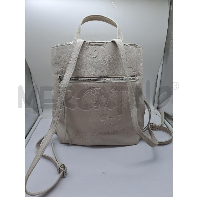 ZAINO DONNA DESIGUAL BEIGE TOPOLINO  | Mercatino dell'Usato Catanzaro 3