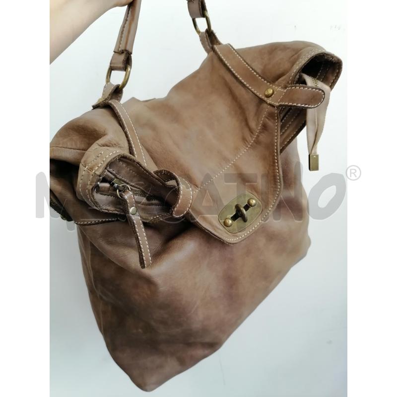 ZAINO DONNA GENUINE LEATHER BEIHE 100 PELLE  | Mercatino dell'Usato Catanzaro 2