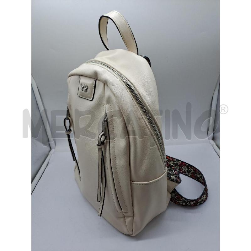 ZAINO DONNA YNOTE BEIGE CHIARO  | Mercatino dell'Usato Catanzaro 3