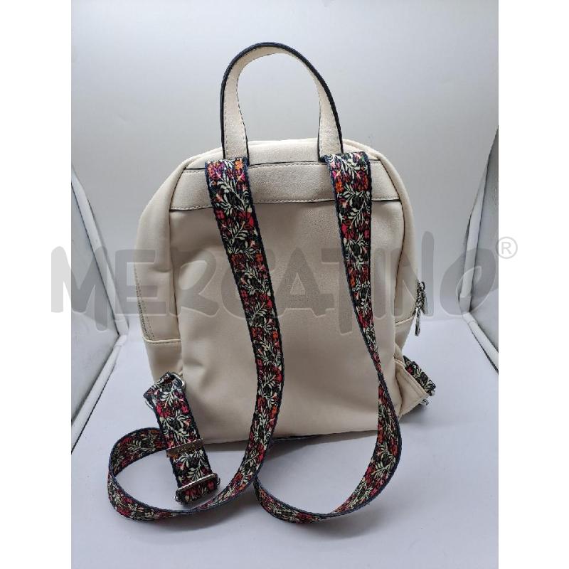 ZAINO DONNA YNOTE BEIGE CHIARO  | Mercatino dell'Usato Catanzaro 4