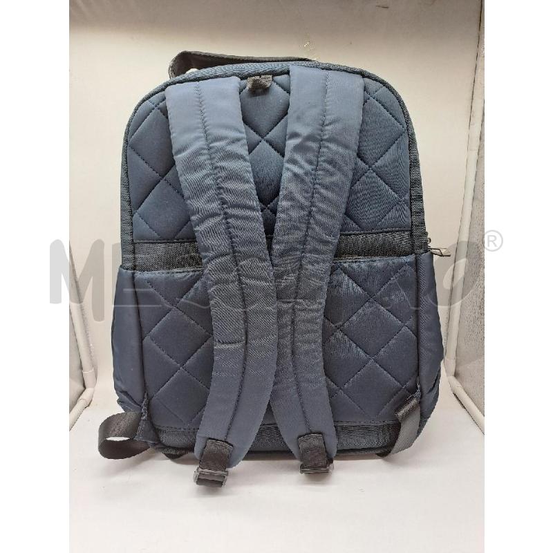 ZAINO UOMO SAMSONITE BLU CERNIERA NERA  | Mercatino dell'Usato Catanzaro 3