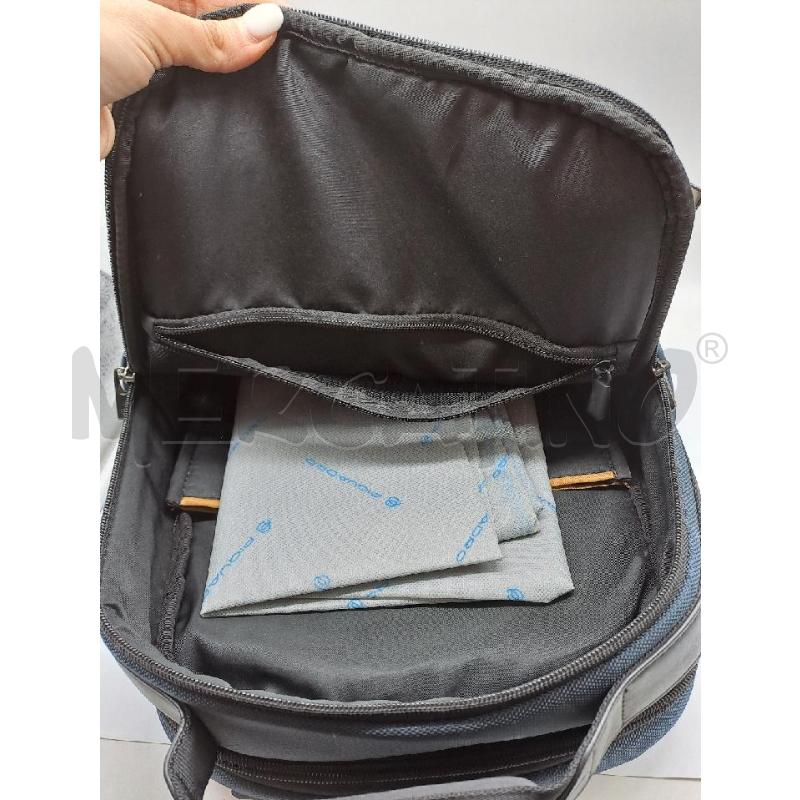 ZAINO UOMO SAMSONITE BLU CERNIERA NERA  | Mercatino dell'Usato Catanzaro 4
