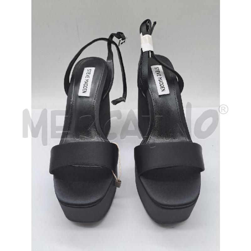 ZEPPA STEVE MADDEN NERO RASO  | Mercatino dell'Usato Catanzaro 1