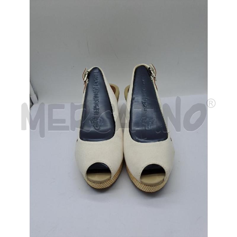 ZEPPA TOMMY HILFIGER PANNA RAFIA  | Mercatino dell'Usato Catanzaro 1