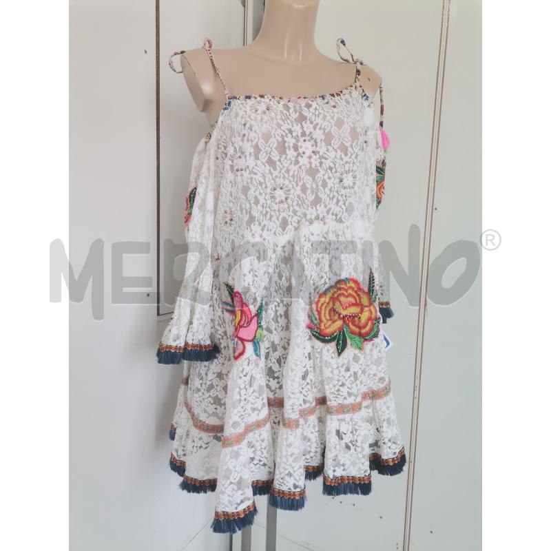 ABITO DONNA ANTICA SARTORIA BIANCO PON PON | Mercatino dell'Usato Lamezia terme 1