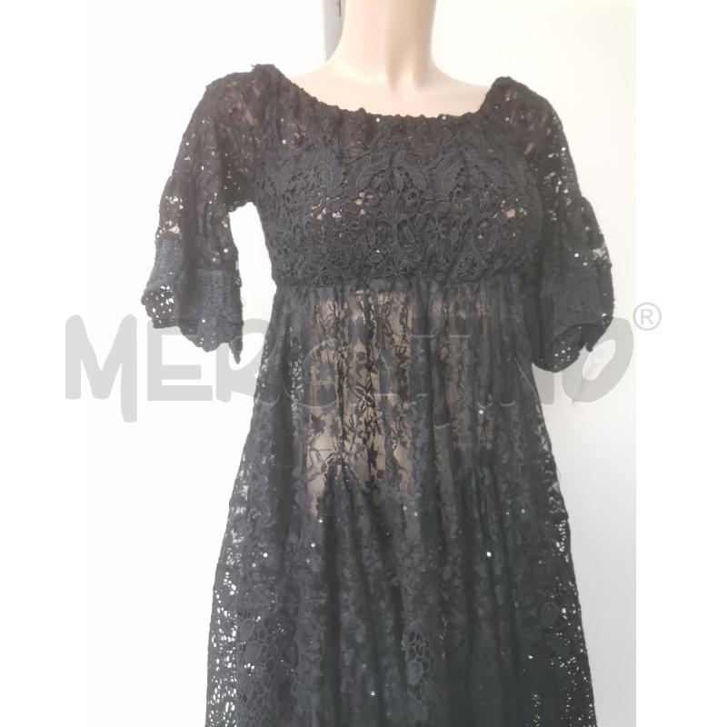 ABITO DONNA ANTICA SARTORIA NERO PAILLETTES | Mercatino dell'Usato Lamezia terme 2
