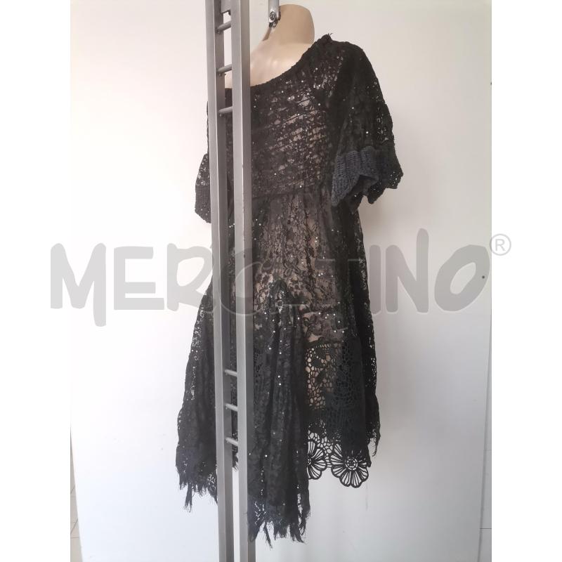 ABITO DONNA ANTICA SARTORIA NERO PAILLETTES | Mercatino dell'Usato Lamezia terme 3