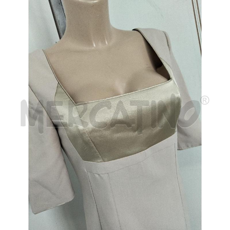 ABITO DONNA A EFFE PHILOSOPHY DI ALBERTA FERRETTI BEIGE TUBINO | Mercatino dell'Usato Lamezia terme 2