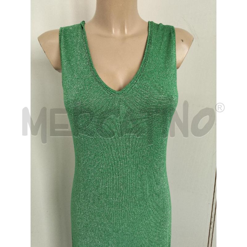 ABITO DONNA CAFE NOIR VERDE GLITTER LUNGO  | Mercatino dell'Usato Lamezia terme 2