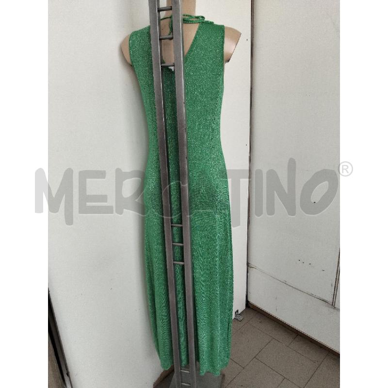 ABITO DONNA CAFE NOIR VERDE GLITTER LUNGO  | Mercatino dell'Usato Lamezia terme 3