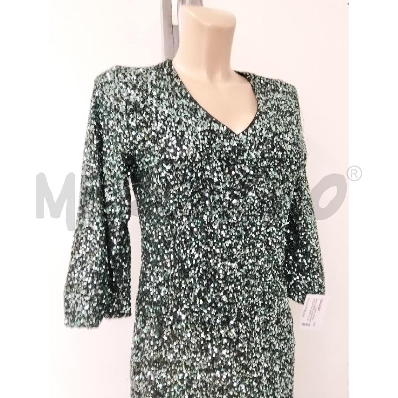 ABITO DONNA CARACTERE PAILLETTES VERDE NERO | Mercatino dell'Usato Lamezia terme 2