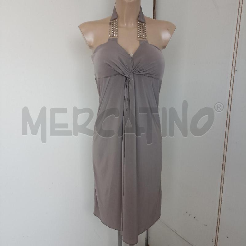 ABITO DONNA COCONUDA BEIGE LACCIO COLLO STRASS | Mercatino dell'Usato Lamezia terme 1