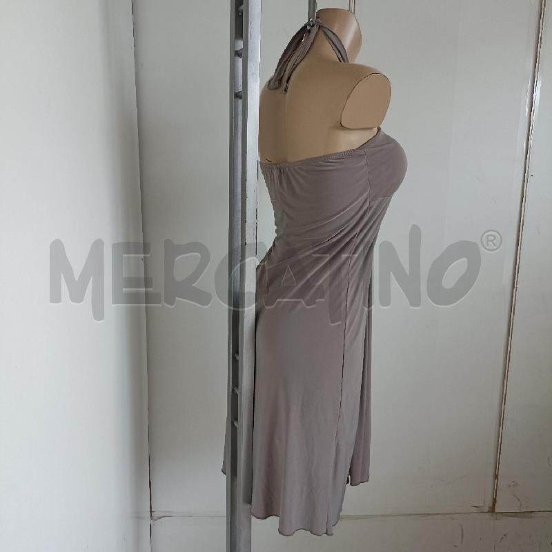 ABITO DONNA COCONUDA BEIGE LACCIO COLLO STRASS | Mercatino dell'Usato Lamezia terme 3