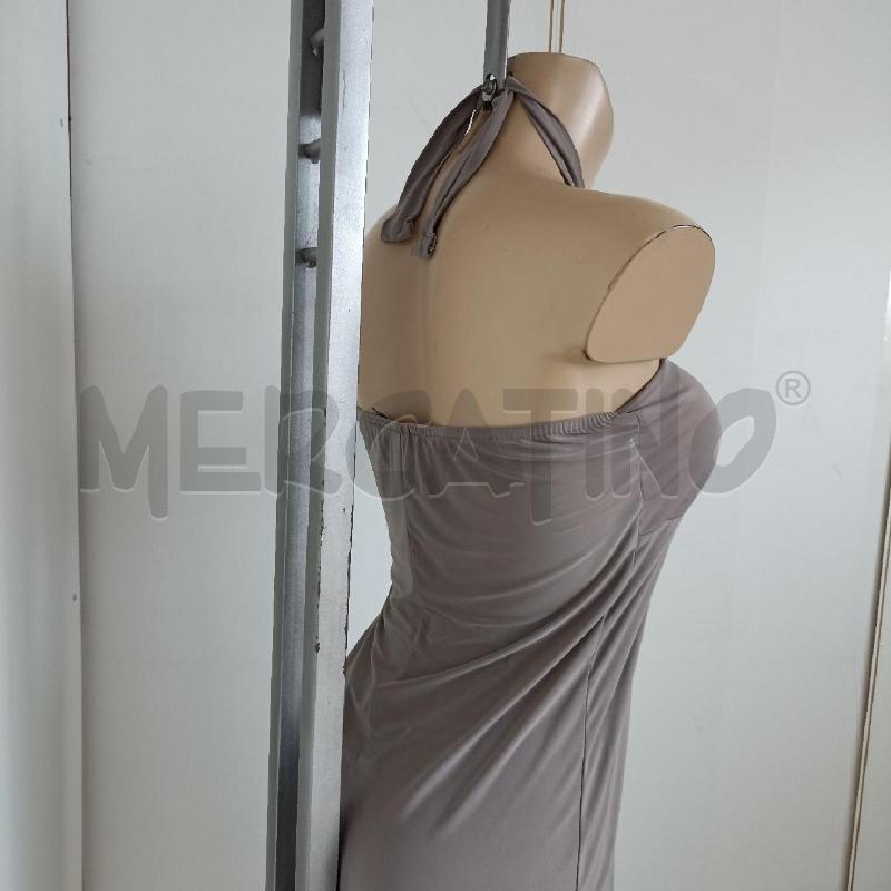 ABITO DONNA COCONUDA BEIGE LACCIO COLLO STRASS | Mercatino dell'Usato Lamezia terme 4