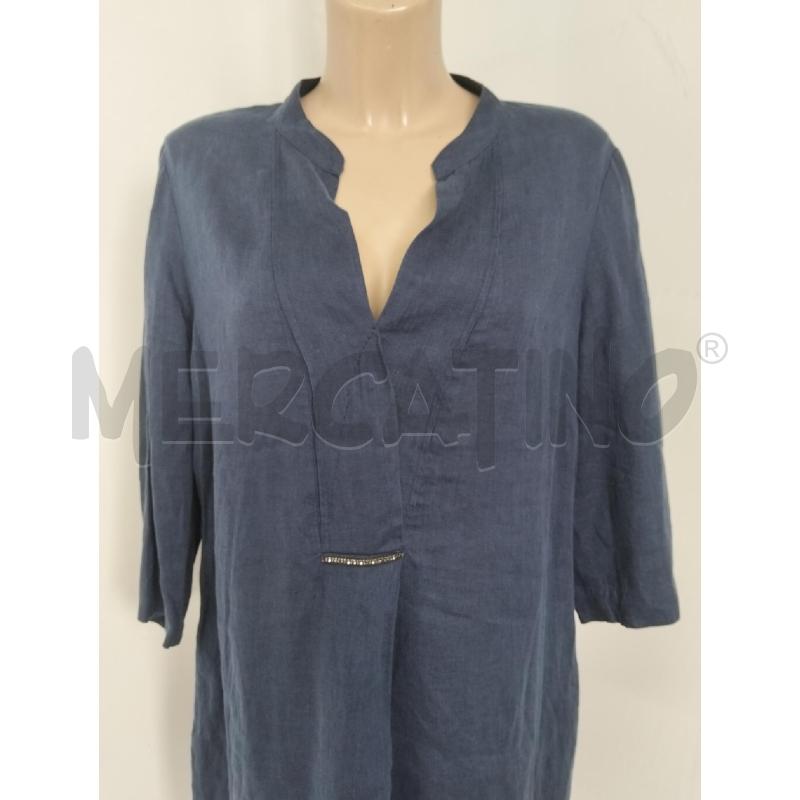 ABITO DONNA ELENA MIRO BLU 100% SETA LUNGO | Mercatino dell'Usato Lamezia terme 2