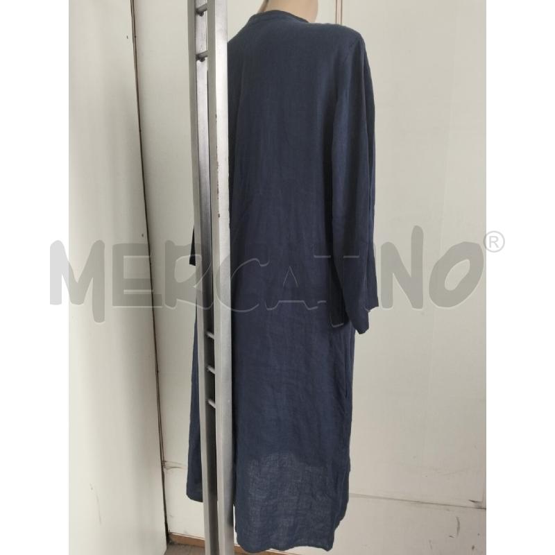 ABITO DONNA ELENA MIRO BLU 100% SETA LUNGO | Mercatino dell'Usato Lamezia terme 3
