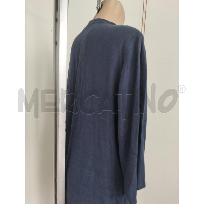 ABITO DONNA ELENA MIRO BLU 100% SETA LUNGO | Mercatino dell'Usato Lamezia terme 4