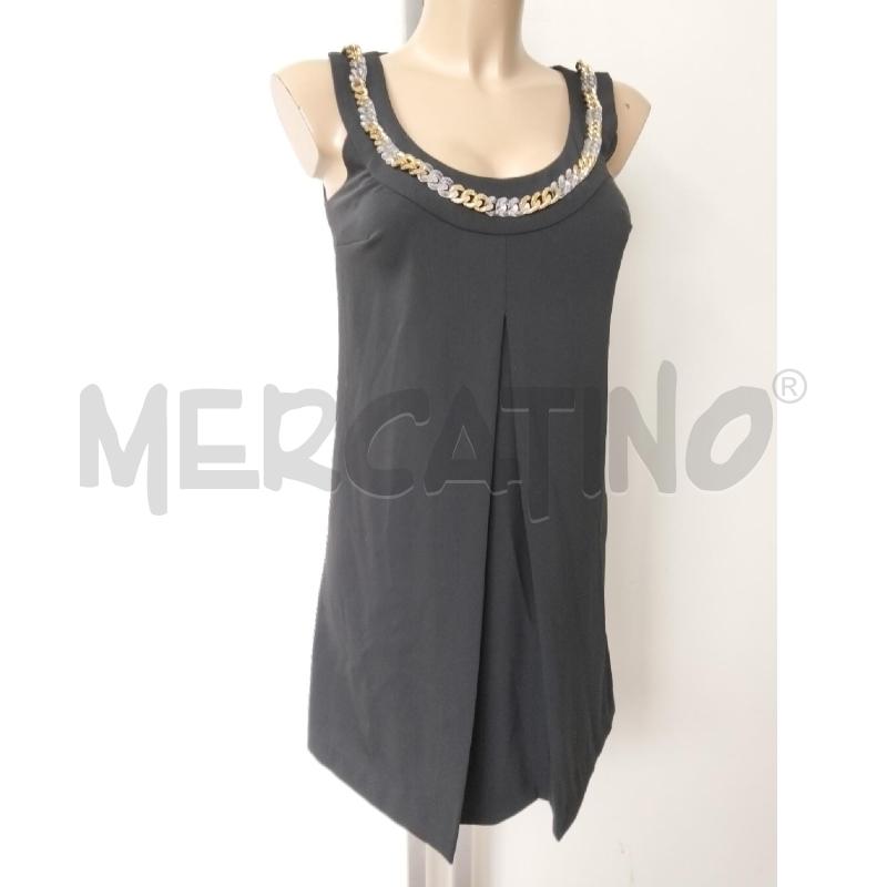 ABITO DONNA ELISABETTA FRANCHI NERO CORTO CATENELLA | Mercatino dell'Usato Lamezia terme 1
