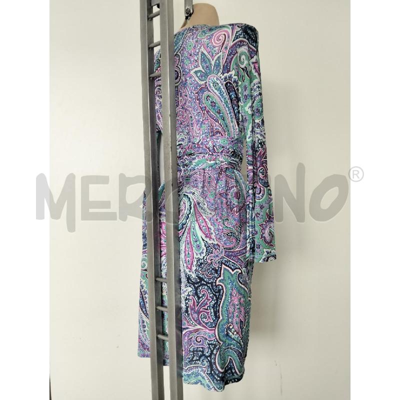 ABITO DONNA ETRO MILANO VIOLA CELESTE  | Mercatino dell'Usato Lamezia terme 4